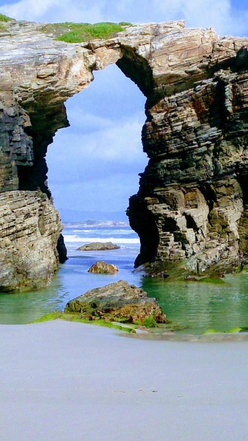 Duplex Tres Dormitorios Playa A Rapadoira Foz Esterno foto